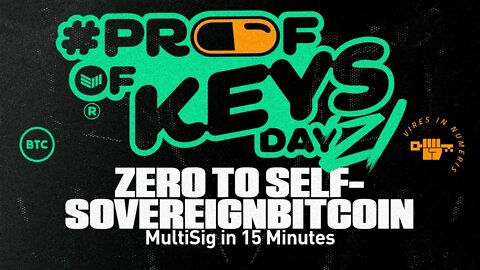 Zero to Self-Sovereign Bitcoin Multi Sig in 15 Min Specter Wallet & Bitcoin Core - Proof of Keys