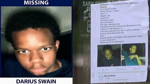 Darius Swain Tallahassee Florida Missing But Now Body Found? No Foul Play Suspected - iCkEdMeL
