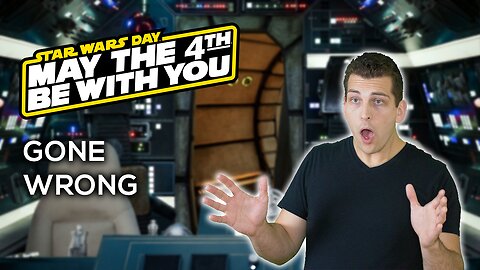 May The 4th Millennium Falcon Tour Gone Wrong! - A Star Wars Stream