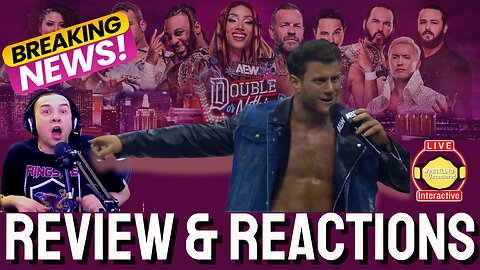 Game Changer ! #MJF Returns at AEW Double or Nothing 2024 | Reactions | 🟥