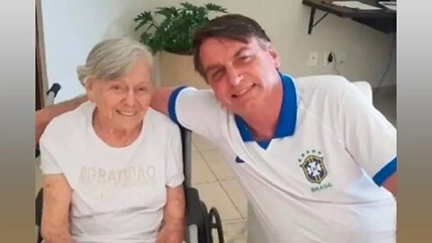 Morre a mãe do presidente Bolsonaro aos 94 anos em São Paulo