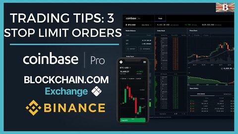 Crypto Trading Tip 3: Stop Limit Orders Explained - Coinbase Pro & Binance