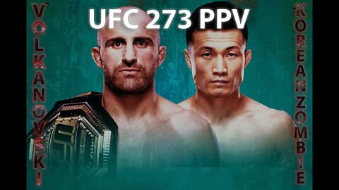 UFC 273 Main Card Preview - Volkanovski vs Korean Zombie
