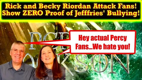 Rick and Becky Riordan Behave Like Pure SJWs and Attack Fans! Show No Proof of Leah Being Bullied!