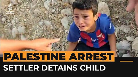 Israeli settler police harass and arrest 10-year-old Bedouin boy tending herd | Al Jazeera Newsfeed