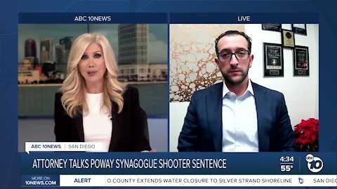 Attorney talks Poway synagogue shooter sentence