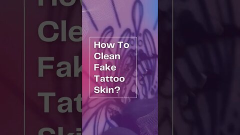 #howto Clean Fake Skin