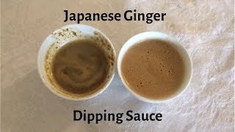 Japanese Hibachi Ginger Dipping Sauce