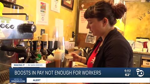 As wages rise, workers continue to fight higher costs