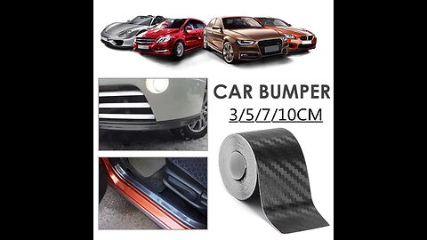 Nano Carbon Fiber Car Sticker DIY Paste Protector