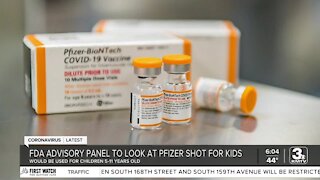 FDA Advisory Panel meets Tuesday to discuss vaccine approval for kids five and older