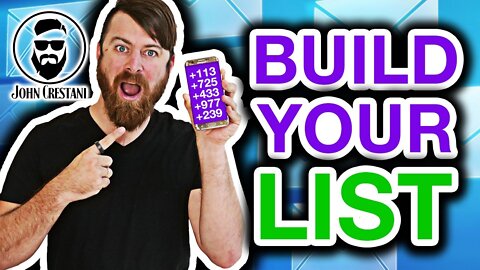 How To Build An Email List For Marketing In 10 Minutes (Without Making A Website)
