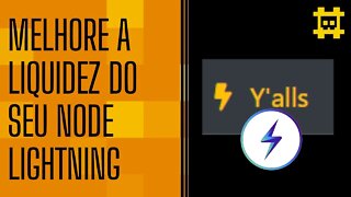 Abra um canal Lightning Network com Y'alls para melhorar a liquidez do seu node - [CORTE]