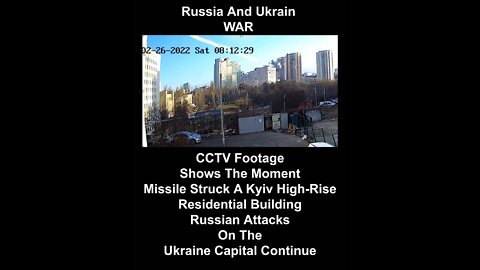 Russia Missile Attack On Ukraine Residential Buildings