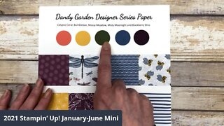 Sneak Peek - 2021 Stampin' Up! January-June Mini Catalog