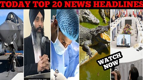 TODAY TOP 20 NEWS HEADLINES 19 SEPTEMBER 2023
