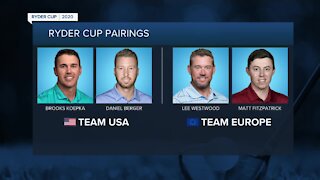 Friday morning pairings announced for Ryder Cup
