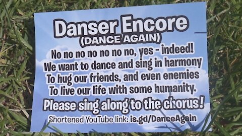 Brighton Danser Encore Freedom Flash Mobs 12th June 2021