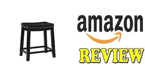 Linon Claridge Counter Stool Black Review