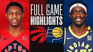 NBA Pacers vs Raptors 122 - 130 Game Highlights