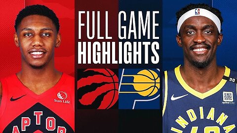 NBA Pacers vs Raptors 122 - 130 Game Highlights