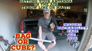 Options for getting your antenna in the air while portable
