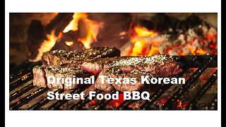 American Style Barbecue and Sausage Original from Texas Korean Street Food BBQ