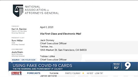 Penalties for buying, selling and using fake COVID vaccine cards