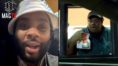 Kevin Gates Downplays His Celebrity After McDonald's Employee Recognizes Him! 😅