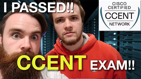 I PASSED THE CCENT EXAM!! - ICND1 Exam Tips