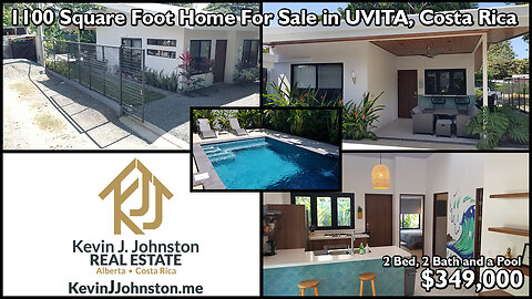 1100 Square Foot Home For Sale in UVITA Costa Rica - Kevin J Johnston Real Estate