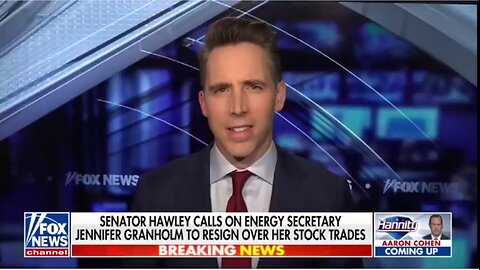 Hawley: Granholm Lied To Congress, Democrats Shredded Constitution, & Boeing Endangered Americans