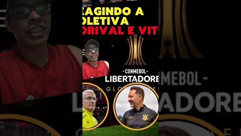Dorival Júnior e Vitor Pereira #flamengo #futebol #corinthians #timão #mengão #shorts