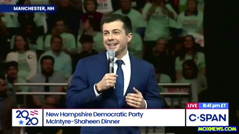 Pete Buttigieg Makes Racial Justice A Top Issue! At New Hampshire Democratic Party Dinner