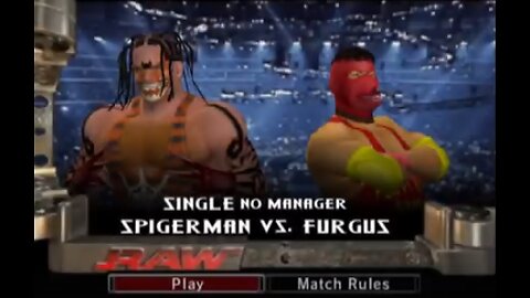 WWE Smackdown vs. Raw 2006 - Spigerman VS Furgus
