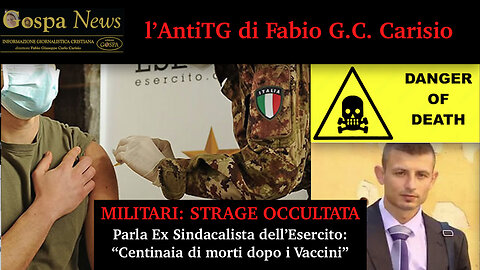 MILITARI: STRAGE OCCULTATA DOPO I VACCINI OBBLIGATORI