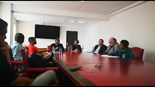SOUTH AFRICA - Johannesburg - SA council of Churches briefing (video) (oPx)