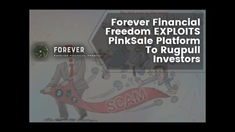 Leicester On The Forever Financial Freedom Flush (#Rugpull) - Apparently Exploited #Pinksale Gap
