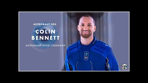 Colin Bennett Gets His Astronaut Wings | Virgin Galatic First Full Crew Flight