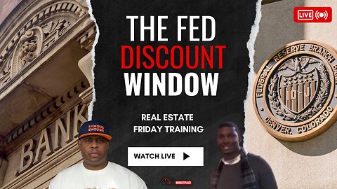 ECONOMY ALERT: The Federal Reserve Discount Window