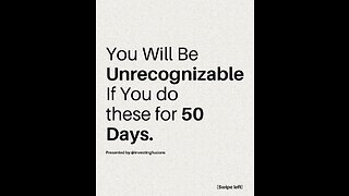 You Will Be Unrecognizable If You do these for 50 Days | Transform Unrecognizable | Day 3