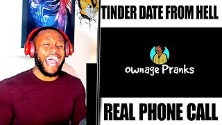 Tinder Date From Hell Real Phone Call REACTION/REVIEW (Ownage Pranks)