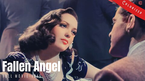 Fallen Angel 1945 | Film Noir | Colorized | Full Movie | Alice Faye, Dana Andrews, Linda Darnell