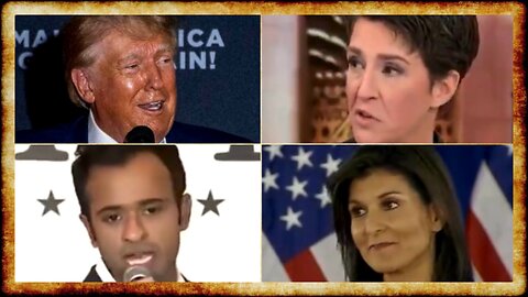 Trump CRUSHES Iowa, Maddow SEETHES, Vivek QUITS, Haley COPES