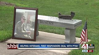 Olathe family helps vets, first responders deal with PTSD