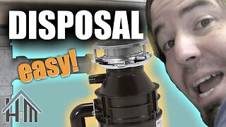 How to install replace a garbage disposal. Change disposal. Easy! Home Mender
