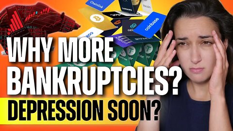 Recession to Depression? 💥📉 Global Bankruptcies 🌎💣 (Crypto This Week! 🗓)