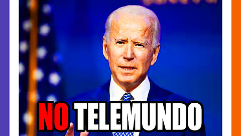 Biden Declines The Debate On Telemundo