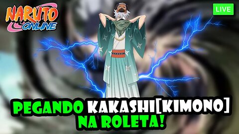 Eu pegando o Kakashi Kimono na conta da Sininho é muita habilidade! #shots