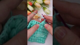 How to crochet puff stitch